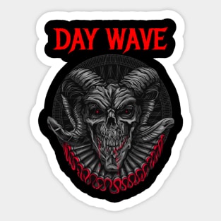 DAY WAVE BAND Sticker